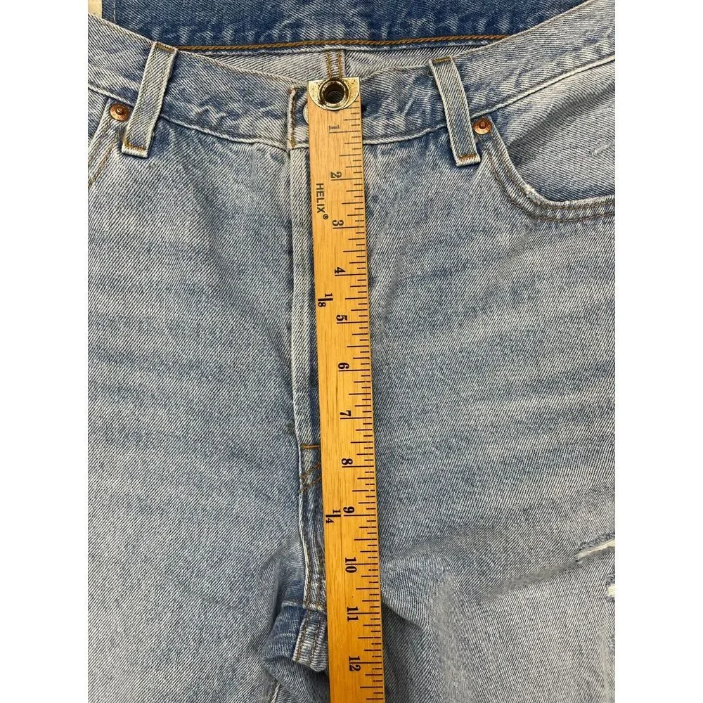 VTG Levi's 501 90s Men's Red Tab‎ Jeans 34x31 Distressed Y2K Denim
